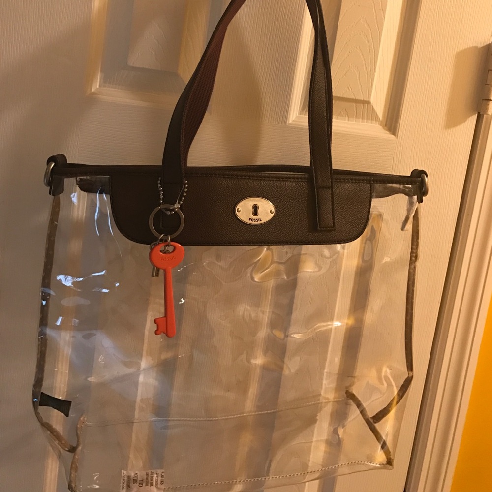 A Fossil clear bag