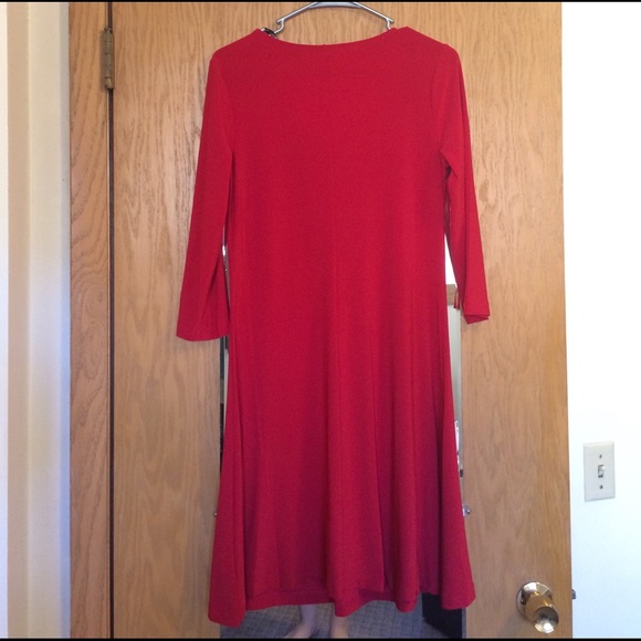 Red Party Dress - Picture 2 of 4