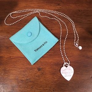 Tiffany & Co Heart Dog Tag