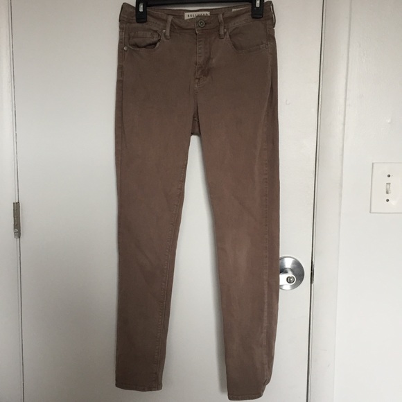 Bullhead High Rise Skinniest Brown Pants - Picture 3 of 3