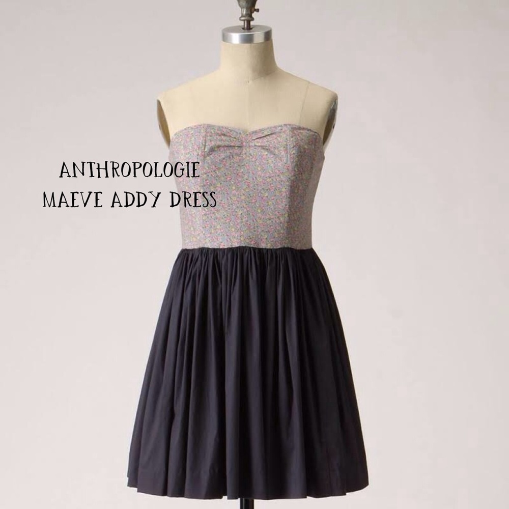 🎉sale🎉Anthropologie Strapless dress