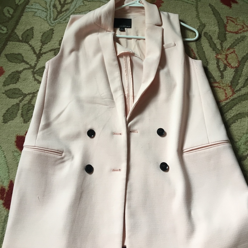Banana republic pink vest