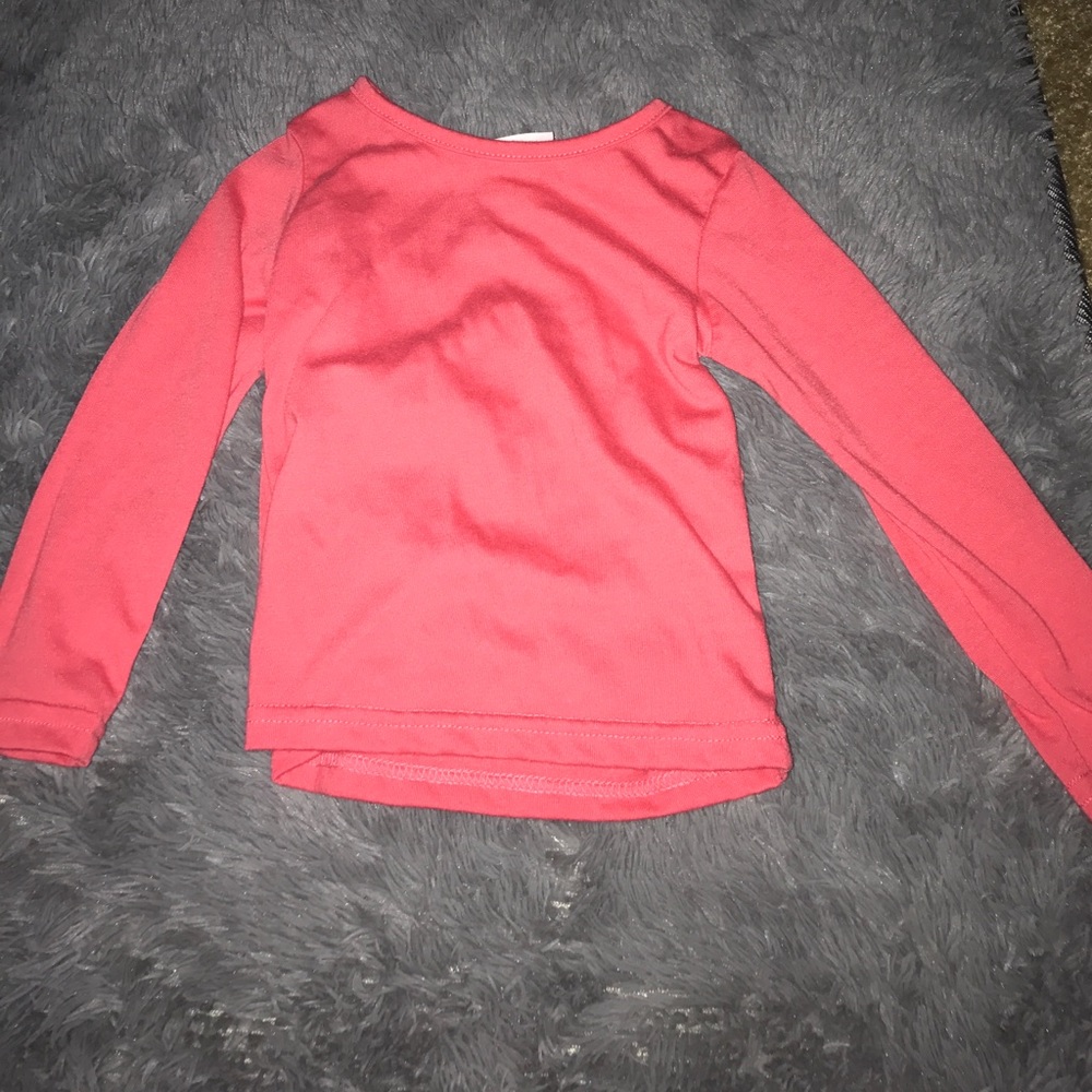 Kids pink long sleeve
