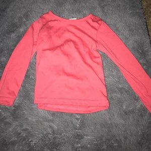 Kids pink long sleeve