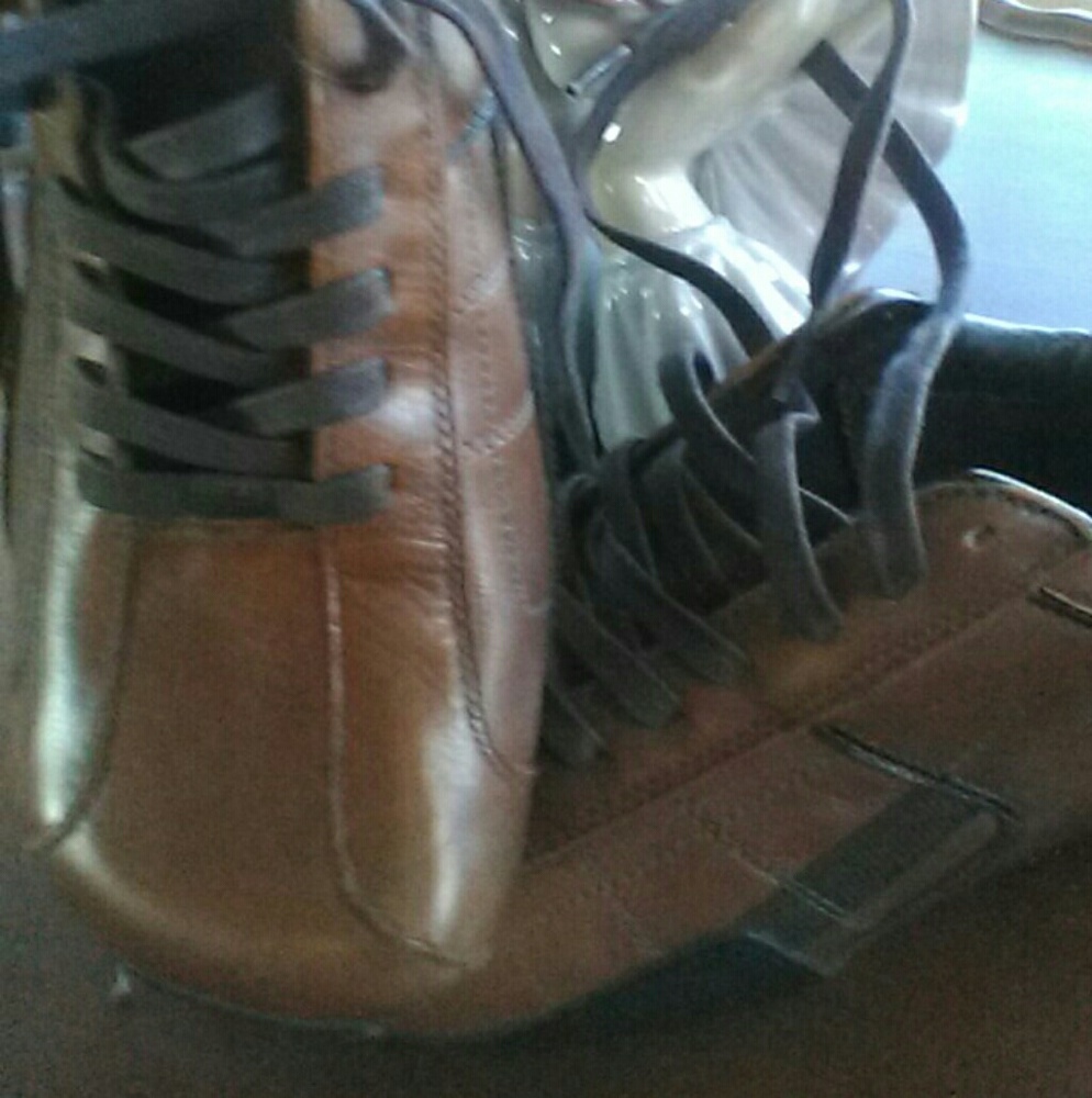 RARE DIESEL MEN'S AURIGA LEATHER SHOES 10.5