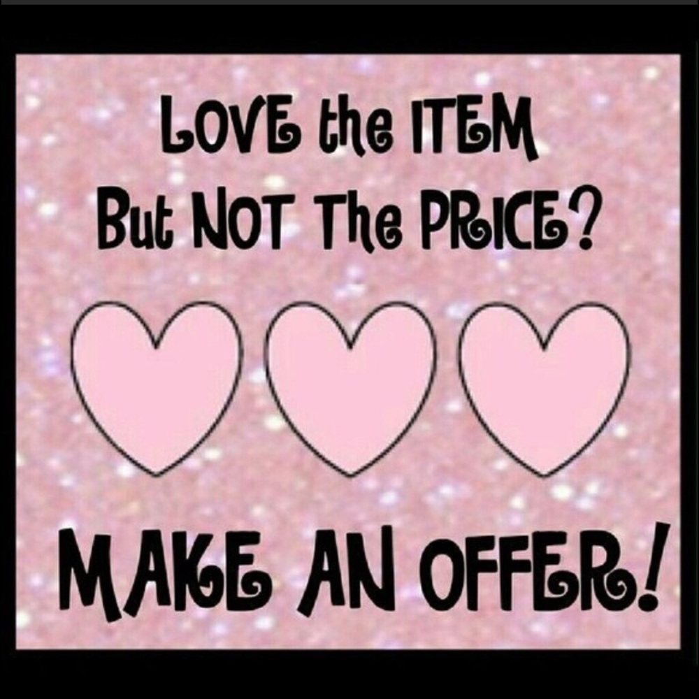 💕MAKE ME AN OFFER💕