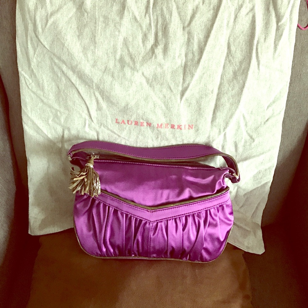 Lauren Merkin Satin Bag