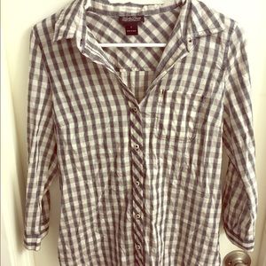 Lucky brand 3/4 sleeve blouse