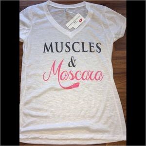 Muscles & Mascara Tee