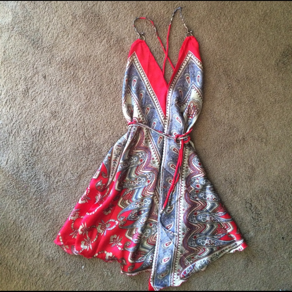 Silk multiway dress
