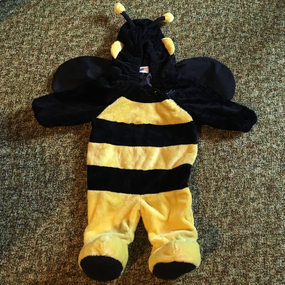 Bumble bee baby halloween outfit🐝