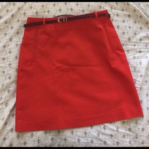 Adorable Red Mini Skirt - New Without Tags