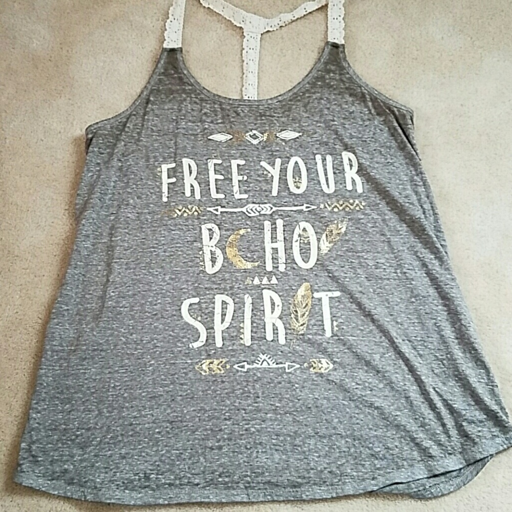 ☄L LEFT☄ FREE YOUR BOHO SPIRIT TANK - Picture 3 of 4