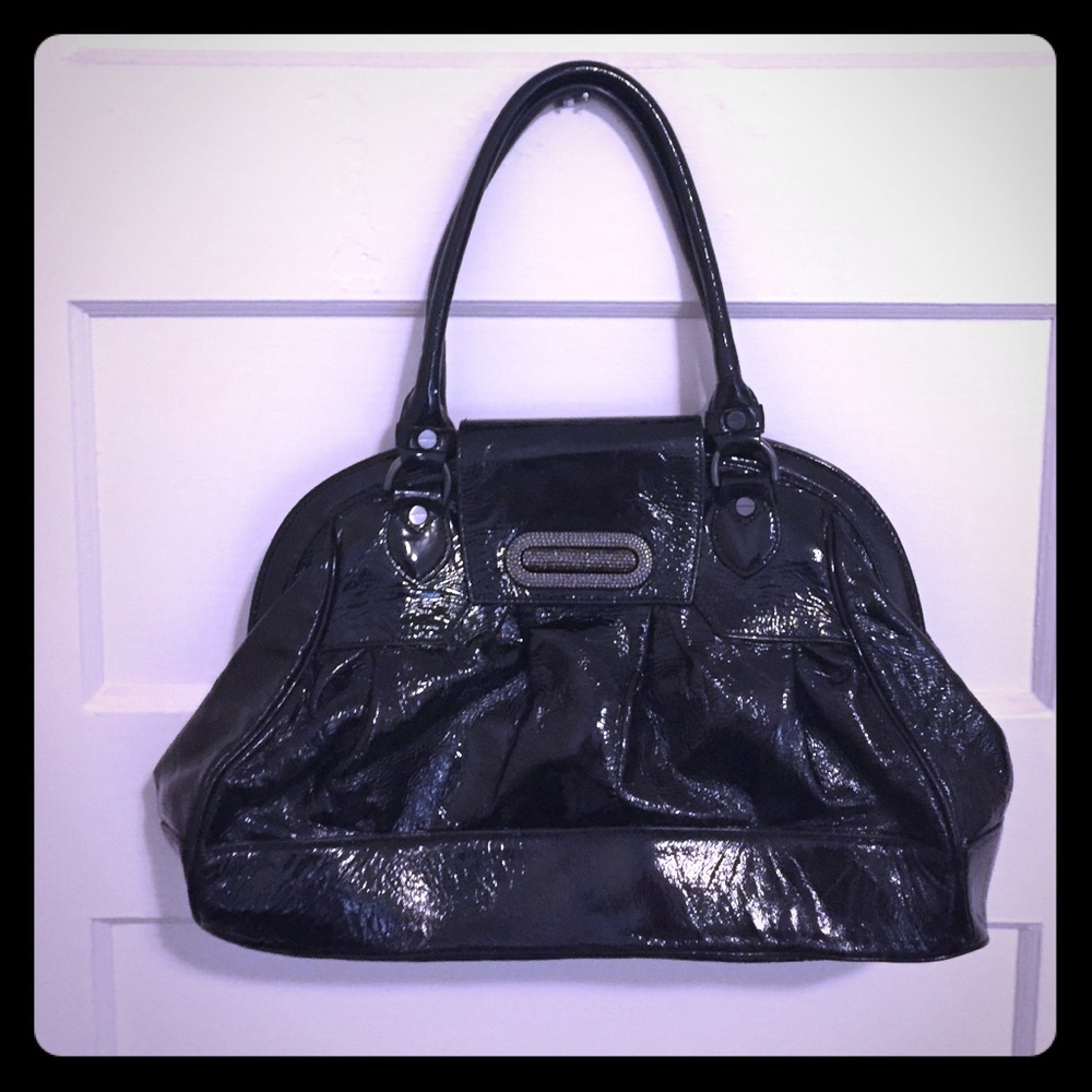 Paten leather purse