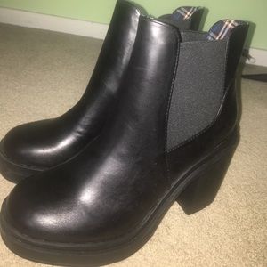Chelsea Block Heel Boot