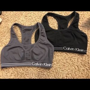 Calvin Klein sport bras