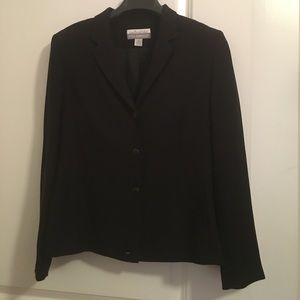 Black suit jacket, size 12