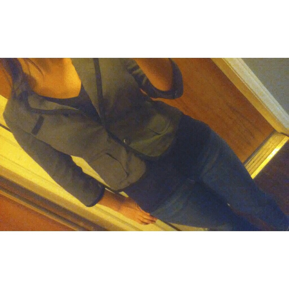 Dark gray Old Navy blazer