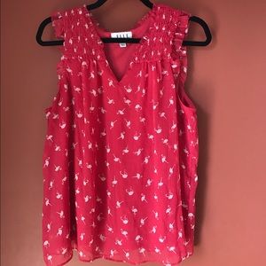 Flamingo Sleeveless Top