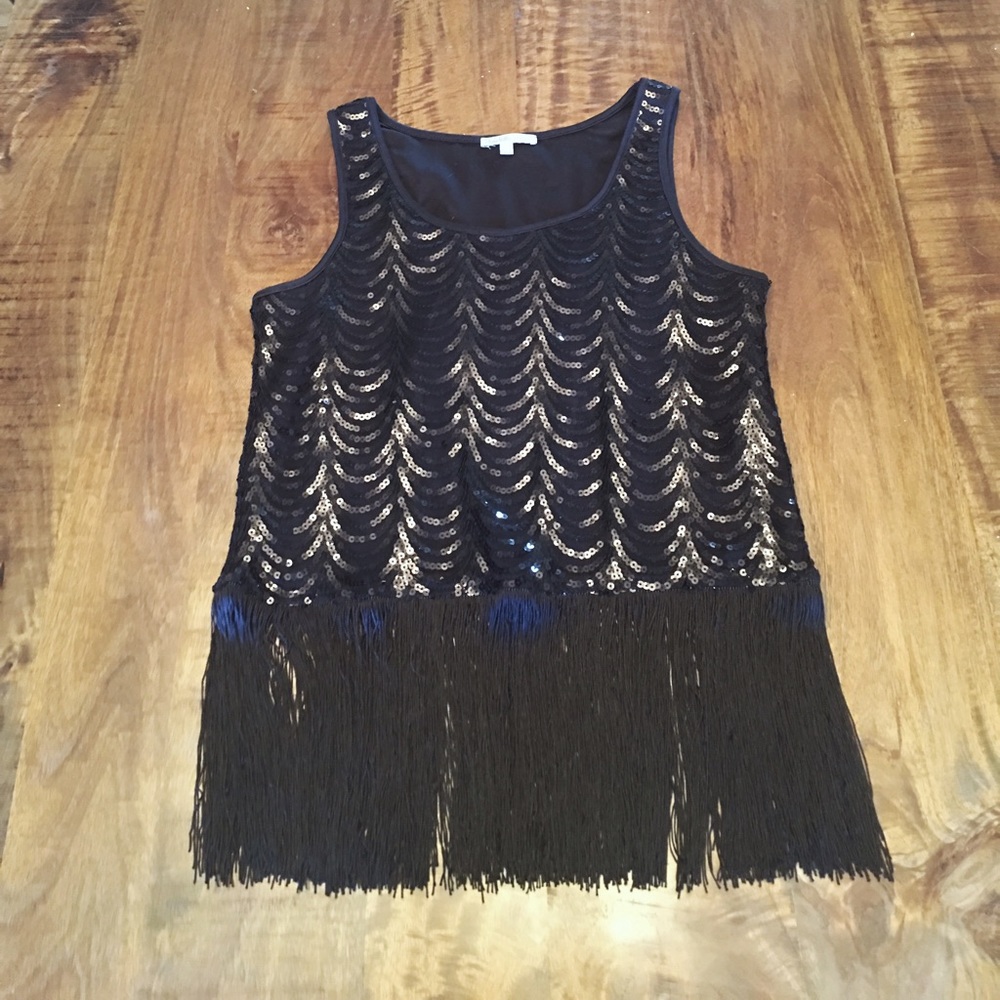 A black crop top