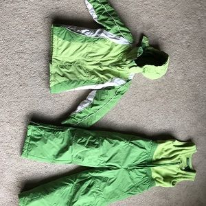 LL Bean youth snow suit ski pants and coat