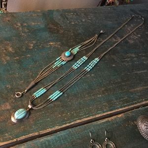 Turquoise and Sterling set!