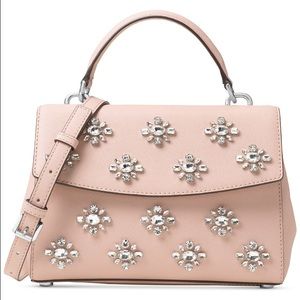 MICHAEL KORS AVA SMALL JEWEL SATCHEL