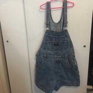 Denim overalls