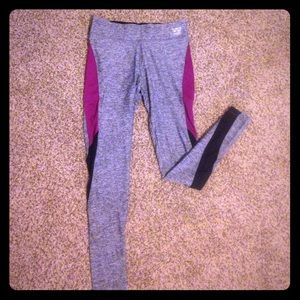 Mule-neck sweater, lace up campus tee, yoga pant