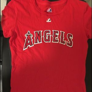 Women's Angels baseball t-shirt
