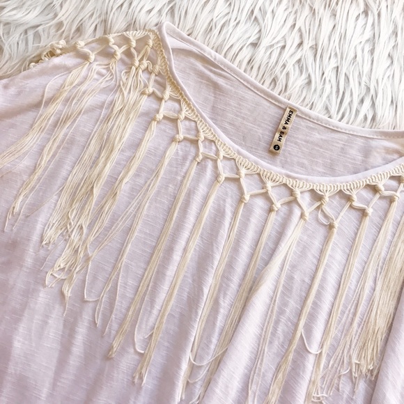 • LF • Fringe Crop Top - Picture 3 of 3