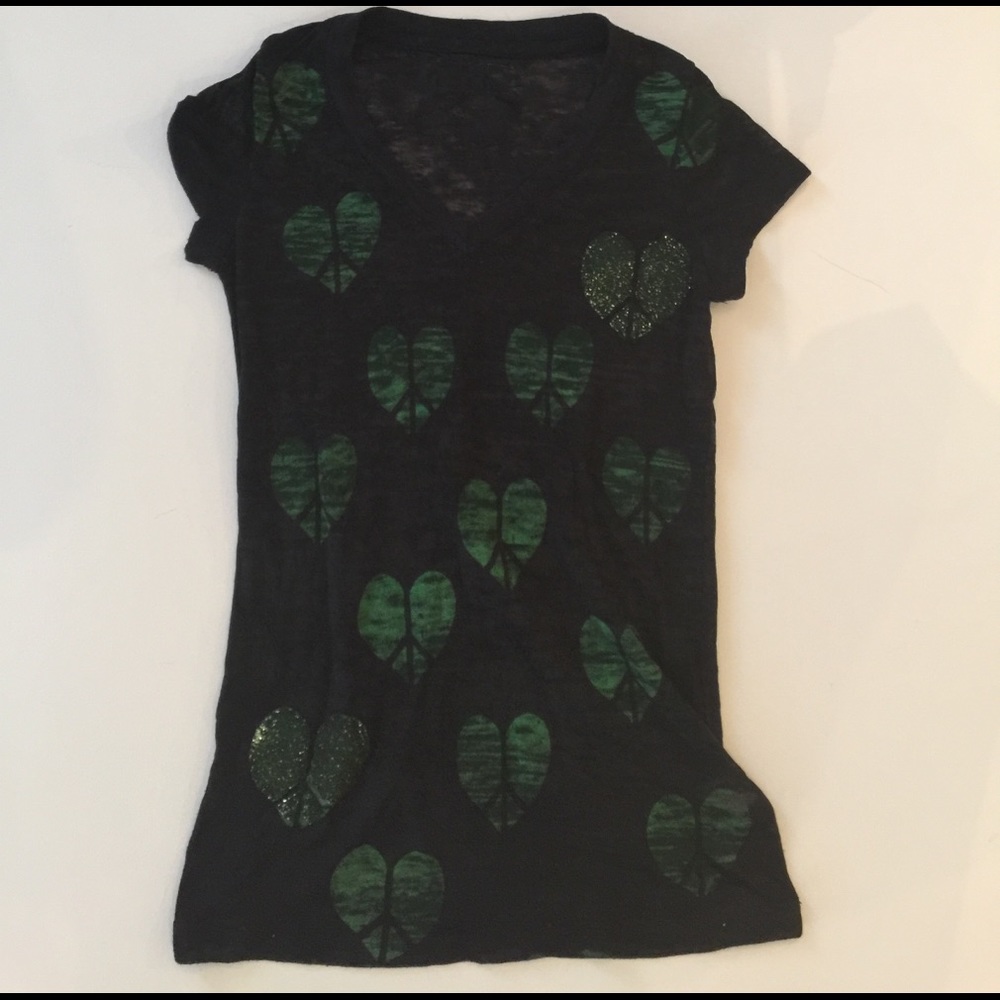 Tease burn out Tee girls size 4