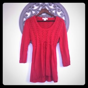 MICHAEL Michael Kors Red Sweater, L