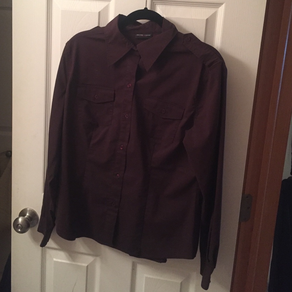 Dark brown professional short