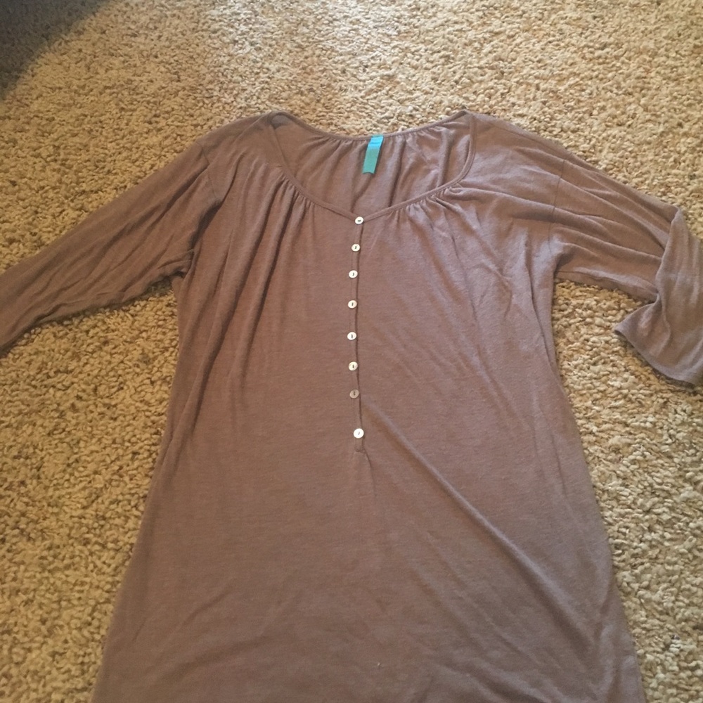 Light Brown Layering Tunic