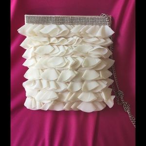 Off White Evening Bag