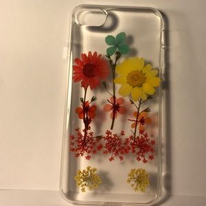 New iPhone 7  handmade flower full coverage case