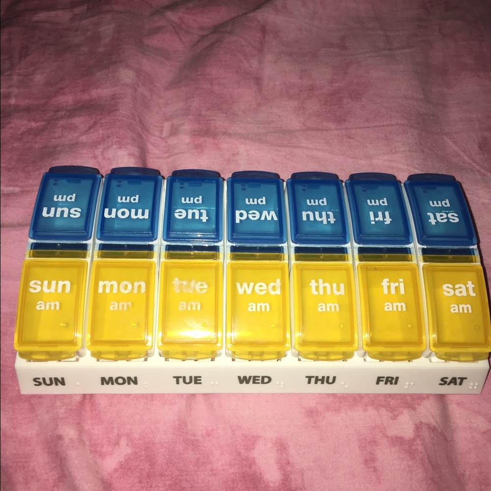 AM & PM Pill Organizer