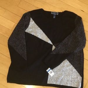 Black and White sweater