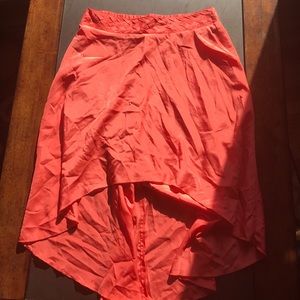 High low skirt