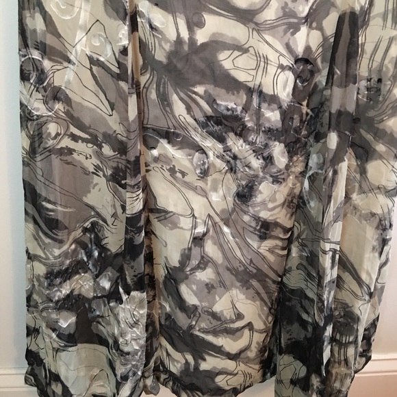 Davids Bridal Formal Gown, size 6 gray - Picture 4 of 7