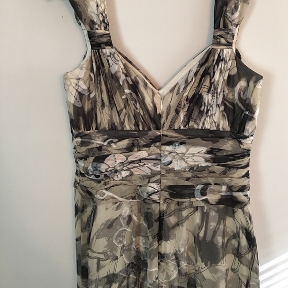 Davids Bridal Formal Gown, size 6 gray - Picture 6 of 7