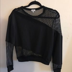 Tobi Mesh Sweater (never worn)