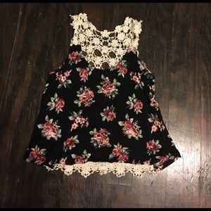 Floral tank top