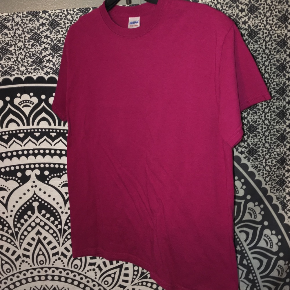 A plain colored simple T-shirt great foryourcloset