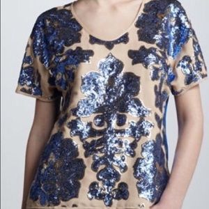 Sequin Tracy Reese sequin top