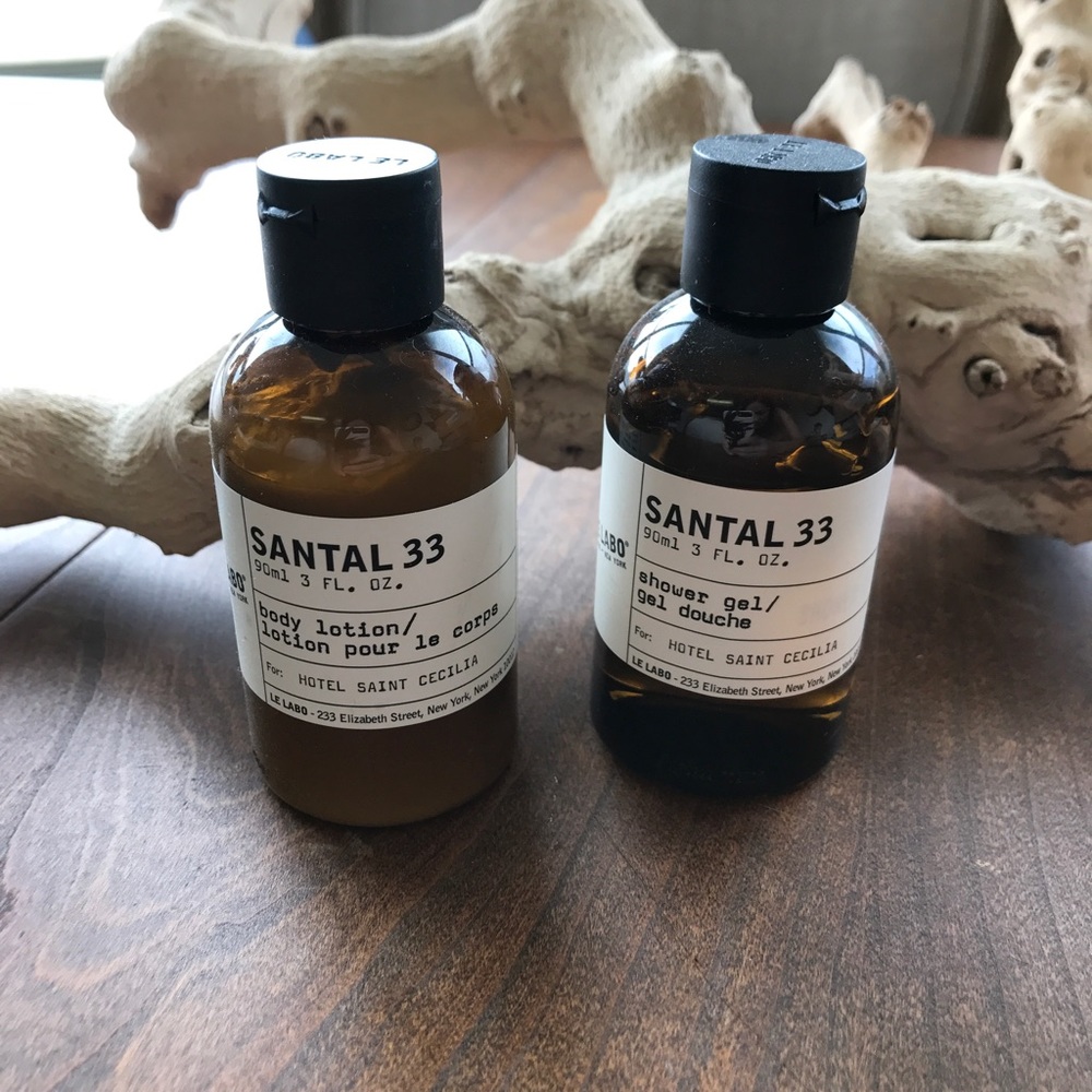 Le Labo - Santal 33 - body wash and lotion