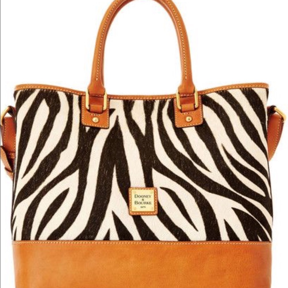 Dooney & Bourke Zebra Shopper