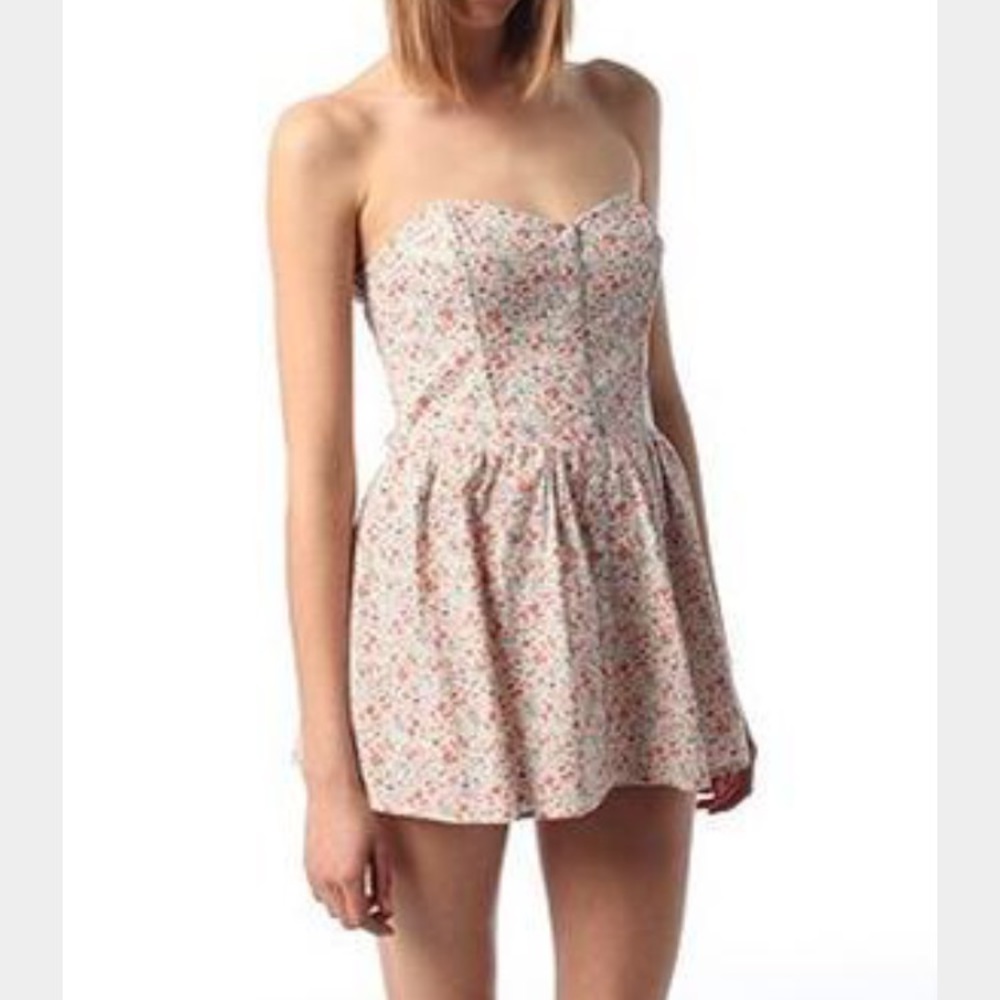 Pins & Needles Floral Romper