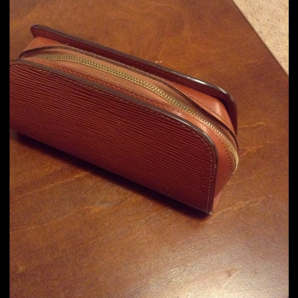 Louis Vuitton Epi cosmetic bag